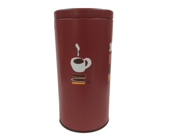 コーヒー屋さんのノベルティの缶です。